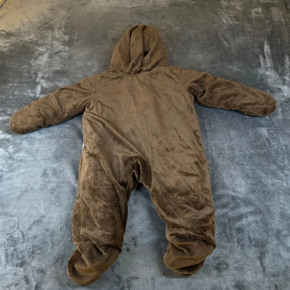 Koala Baby Brown Football Plush Costume Jumpsuit Hooded‎ One Piece